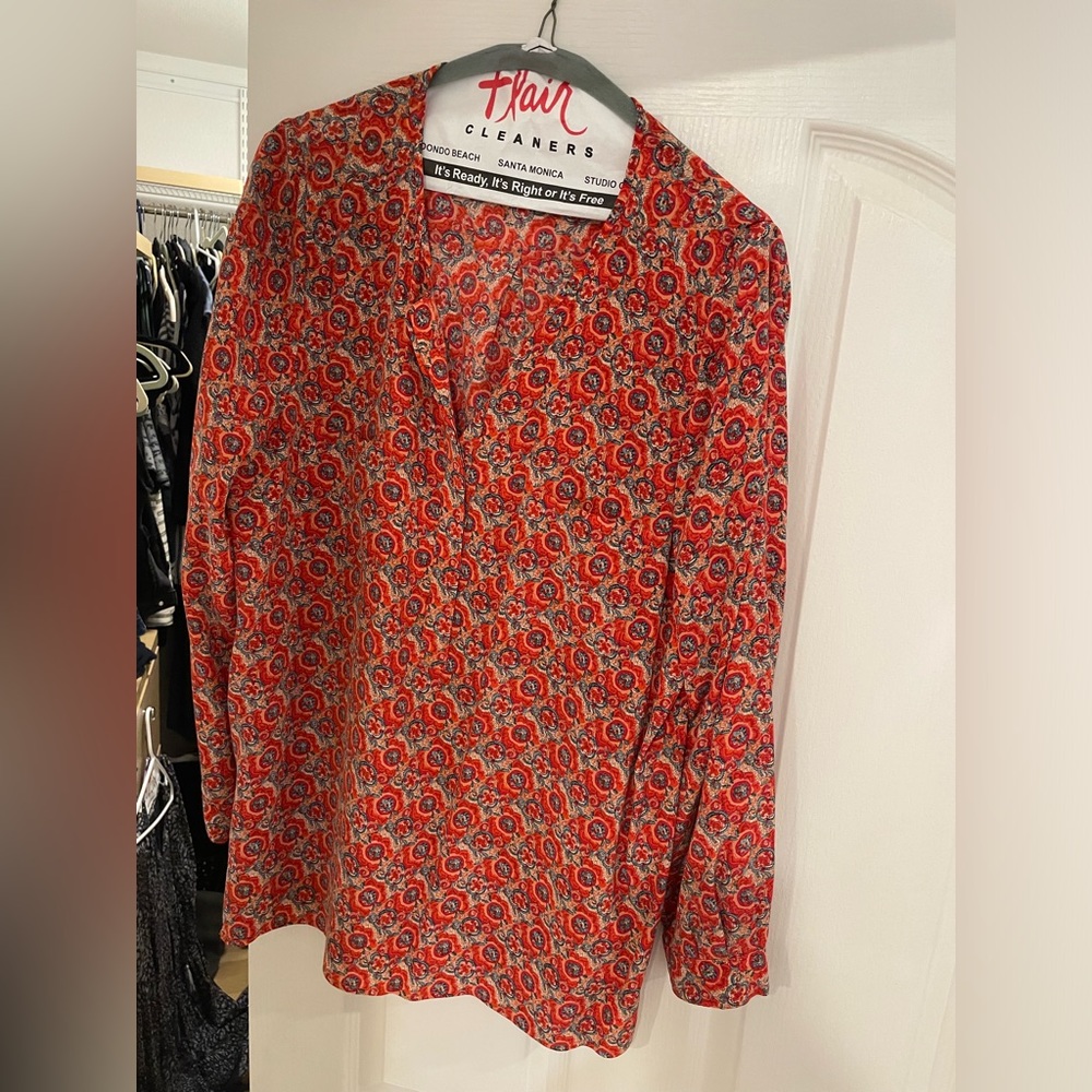 Joie silk top, size Large, perfect condition